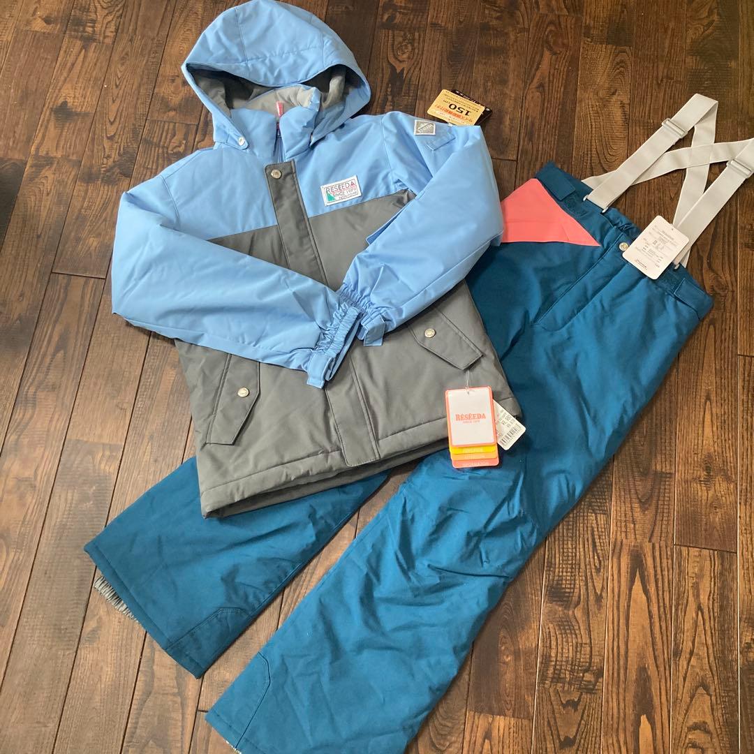 新品　RESEEDA オンヨネ　レセーダ　スキーウェア上下　150cm
