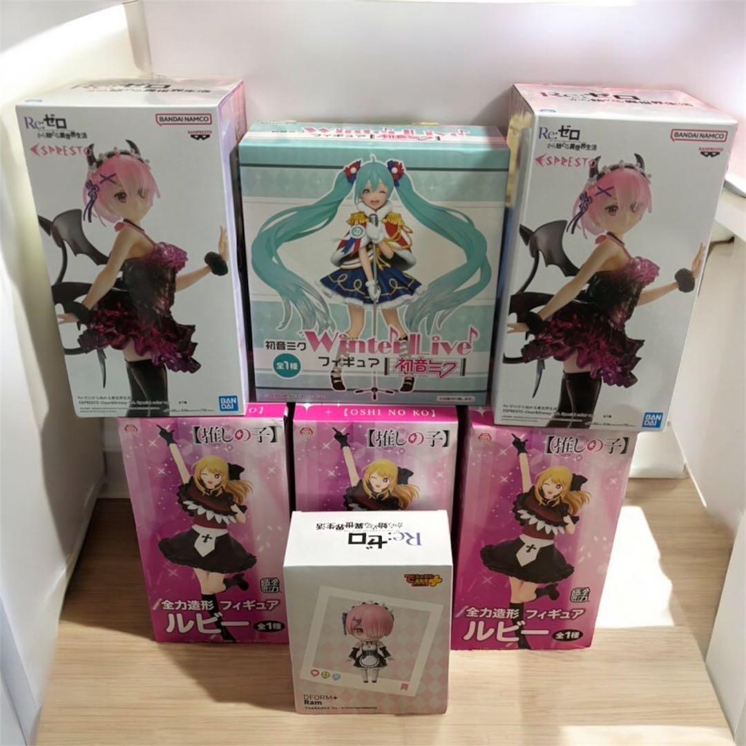 リゼロ 初音ミク 推しの子 フィギュア まとめ売り