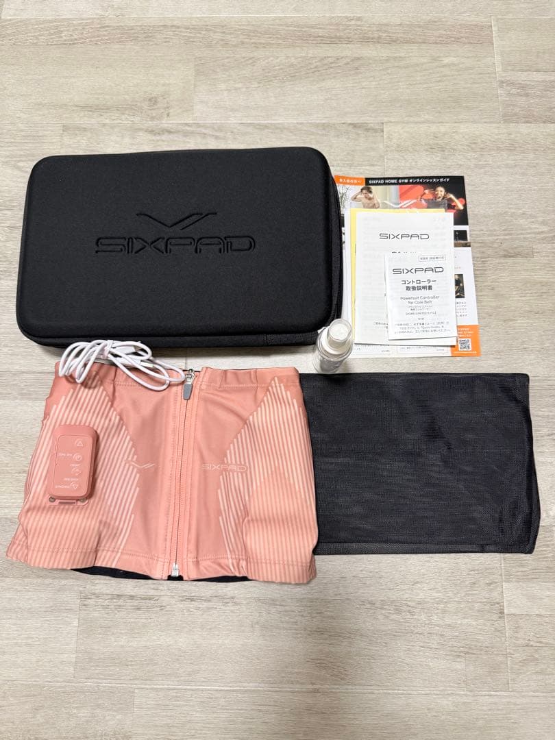 SIXPAD トレーニング ウエストバンド ピンク