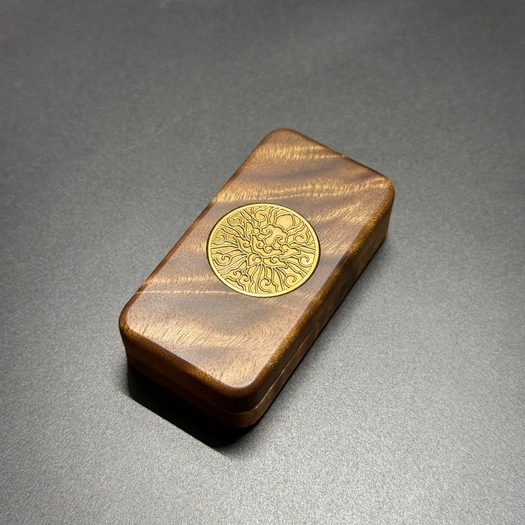 「正規品」金木EDC フィジェットトイ　スライダー　金糸楠の木製　絶版　限定