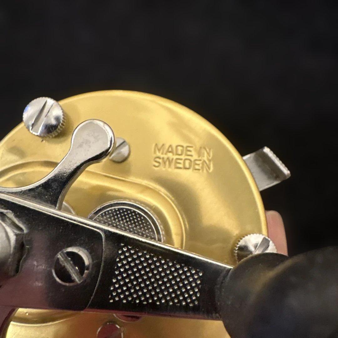 Ambassadeur 4501C ベイトリール ゴールド　左巻き　90年代希少