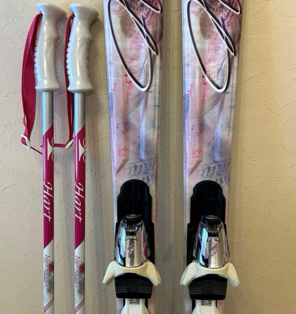 【yuki】カービングスキーセット　スキー板152㎝　ブーツ25.5㎝