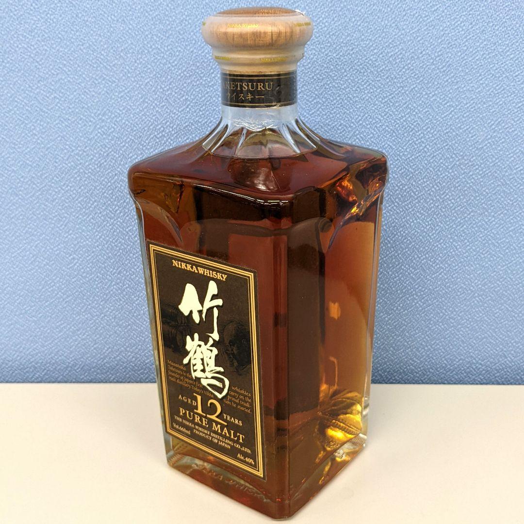 ニッカ　竹鶴12年　ピュアモルト　660ml　40%　箱有り