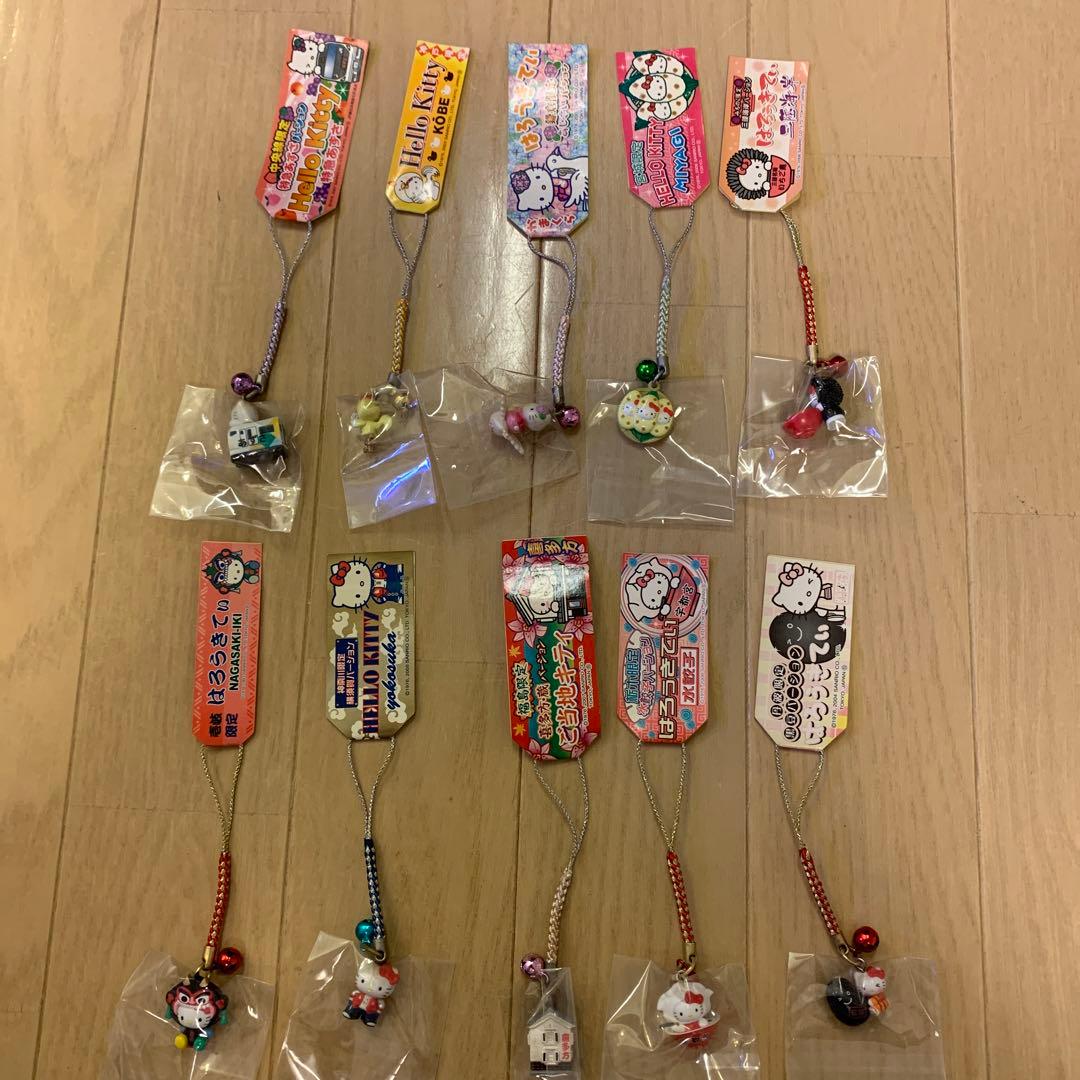 【レア】ご当地キティ　根付　 10個 まとめ売り②