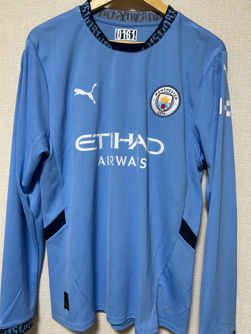 フォーデン マンチェスターシティ 24/25ユニフォーム長袖 L 新品 正規品