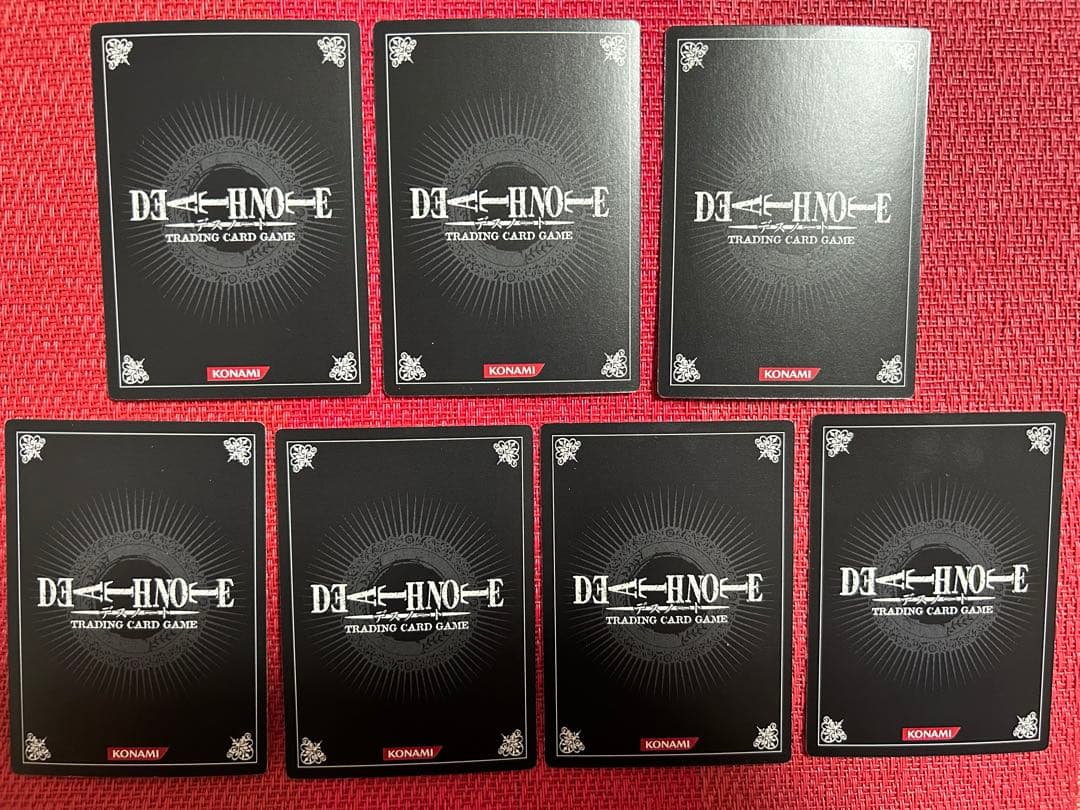 DEATH NOTE トレーディングカード　7枚セット