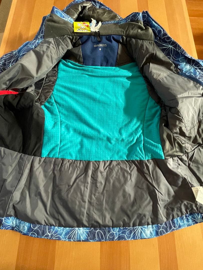 ゴールドウイン SASHIKO FLOWER スキーウェア上下セット　サイズXL