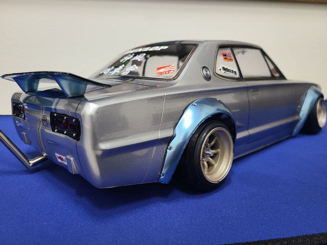 ラジコンボディ　ABCホビー　ハコスカ角目　　バリバリカスタム