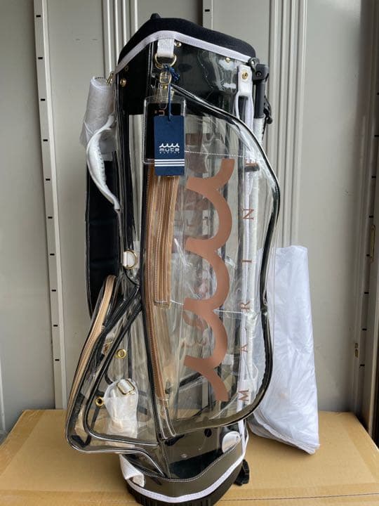 muta ゴルフバック‼️新品‼️未使用‼️クリア