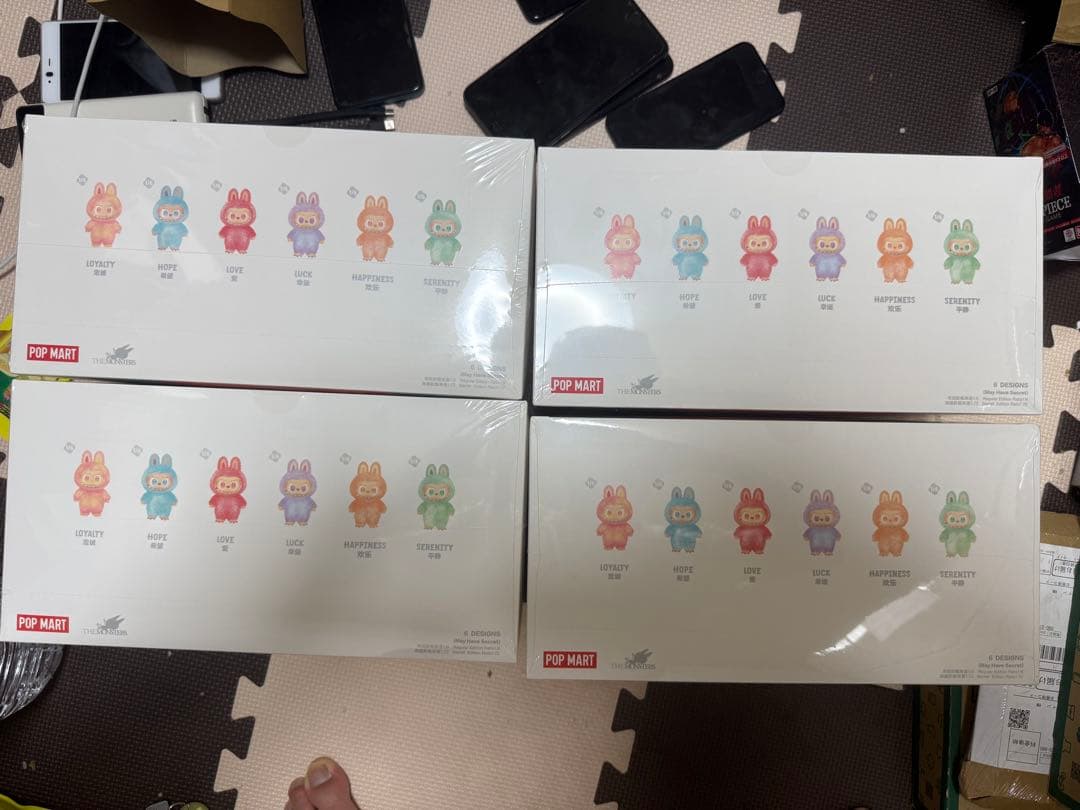 THEMONSTERS ビッグイントゥエナジー ぬいぐるみ アソートボックス4個