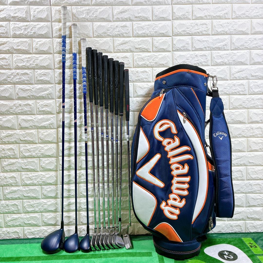 Callaway XRメンズ ゴルフクラブセット 11本 キャディバッグ付