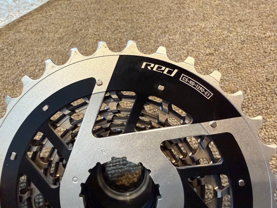 スラム Red AXS E1 SRAM スプロケット　新車取り外し品