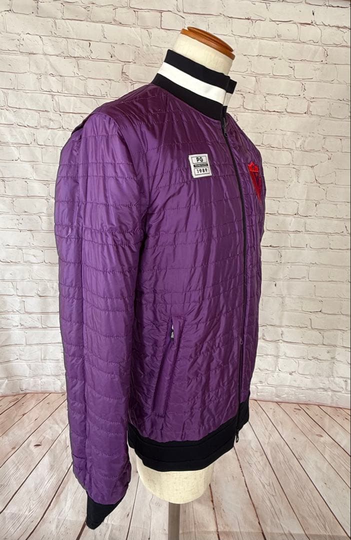 PEARLY GATES 2WAY リバーシブル ジャケット 黒、紫　ベスト