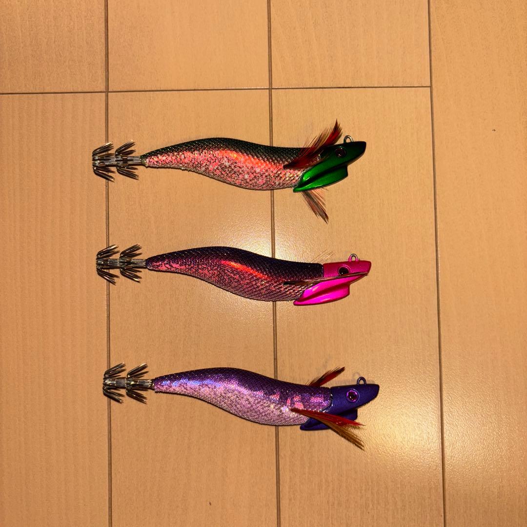 ティップラン キーストン デイブレイク3.3号 ヤマシタ エギ王TR 3.5号