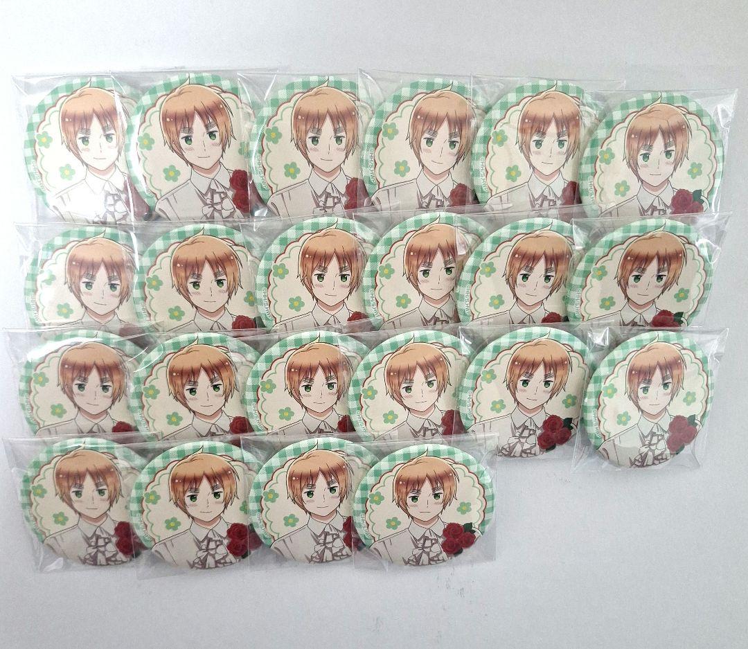 ヘタリア　イギリス　缶バッジ　フラワーパレード