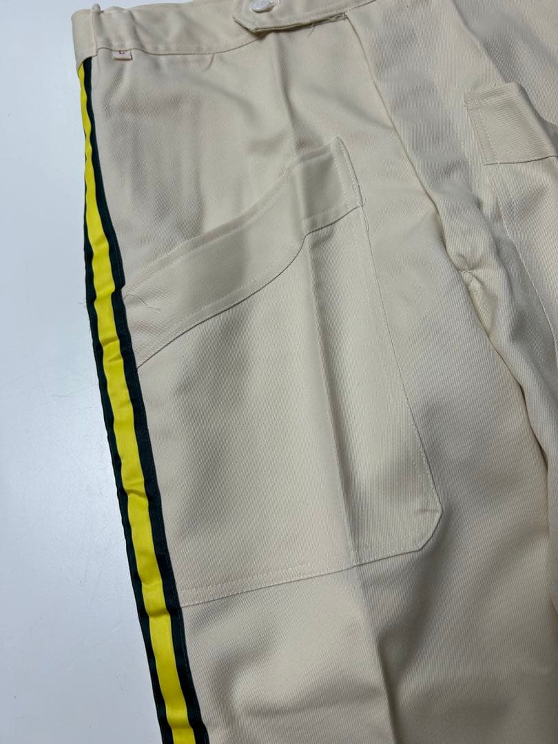 80's deadstock ベージュ　レーシングジャケット　レーシングスーツ