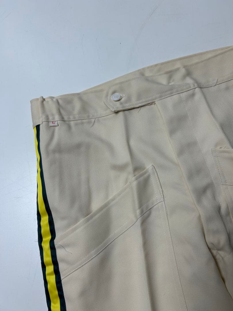 80's deadstock ベージュ　レーシングジャケット　レーシングスーツ