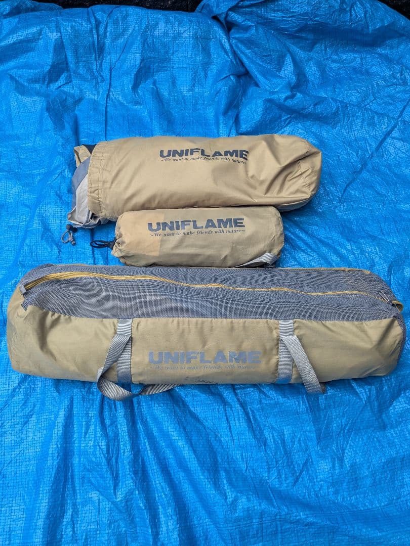 k*o様 ユニフレーム　REVOタープM REVOスクリーン　REVOラック