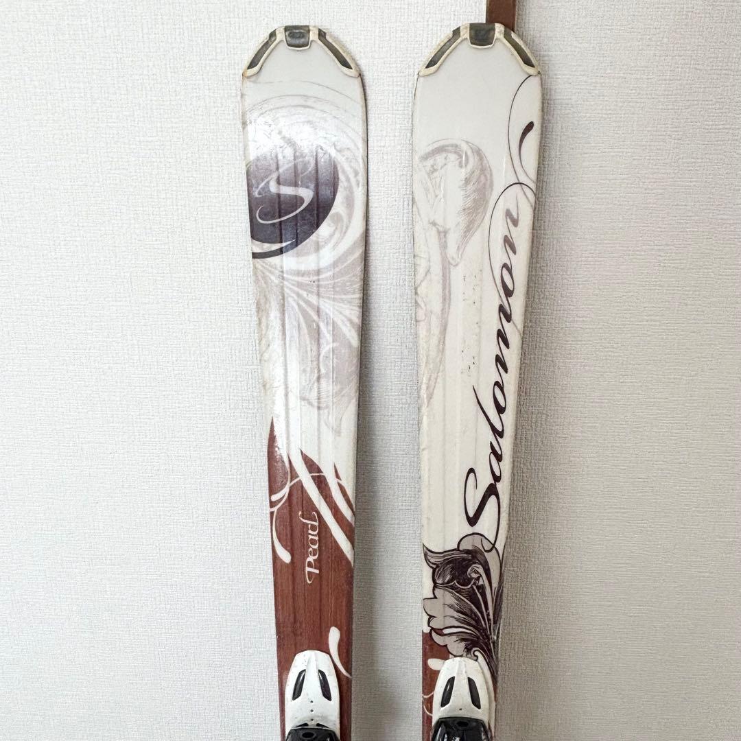 salomon pearl スキーセット板158cm