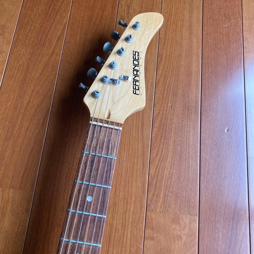 フェルナンデス ストラトキャスター 黒 FERNANDES