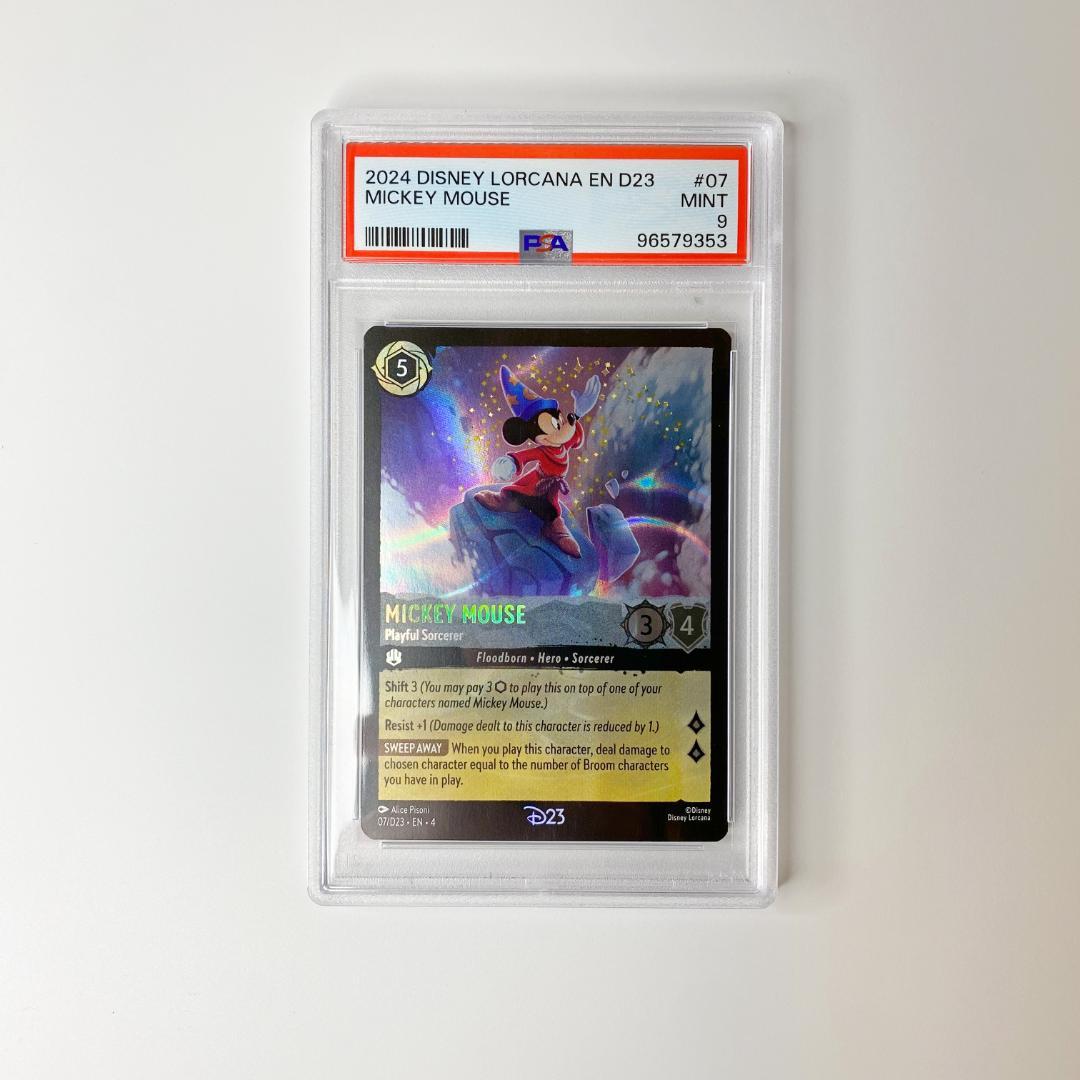 【超希少】ロルカナ D23 expo2024 限定カード ミッキー ファンタジア