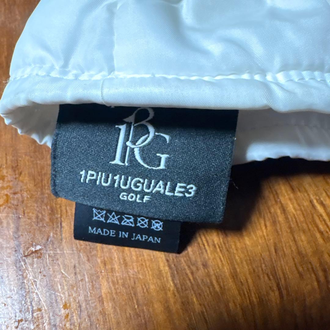 ウノピュウノウグァーレトレ1piu1uguale3GOLFミトン　レディース白