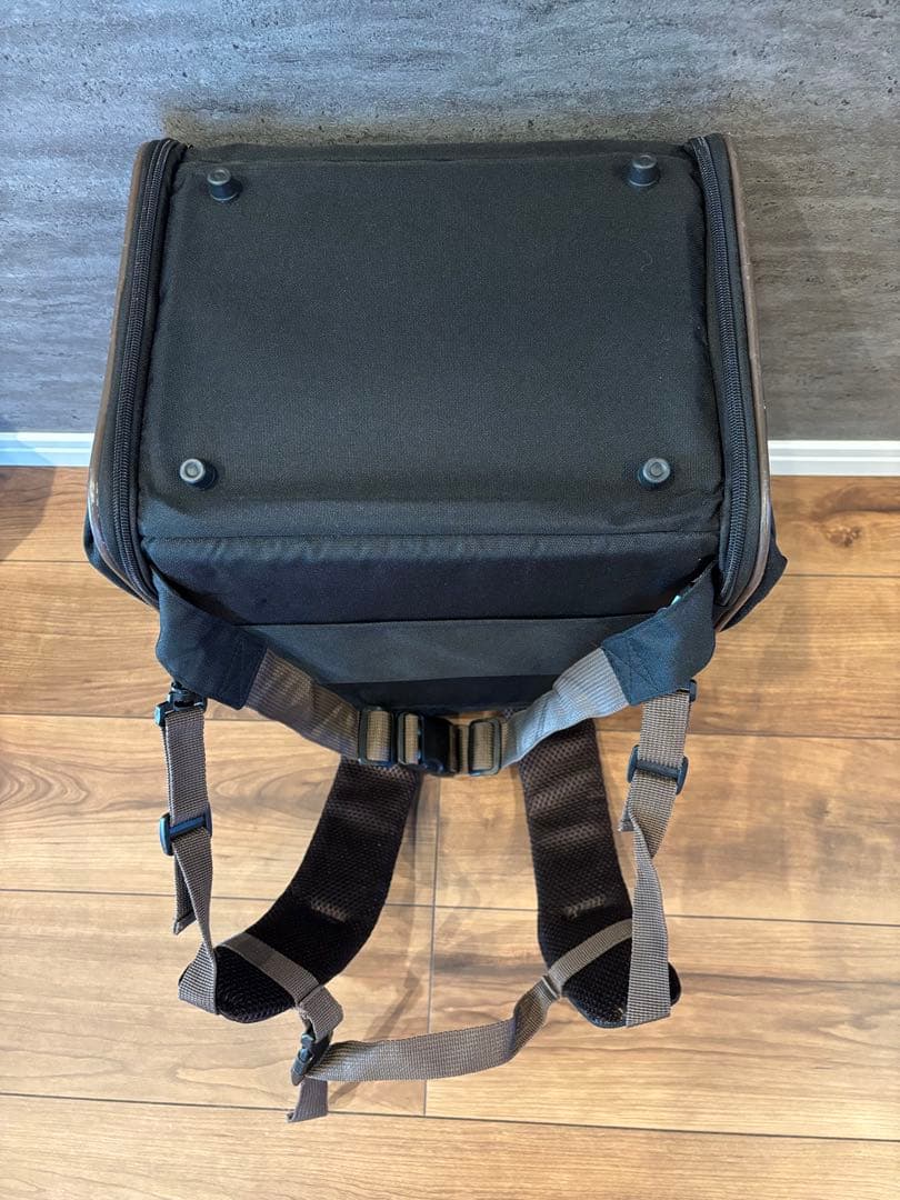 ポンポリース 3WAY タッチインリュック 犬猫用ペットキャリーバック ブラック