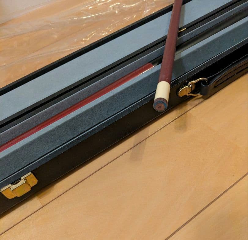 新品　pottak ビリヤード　キュー　148cm　ハードケース付き