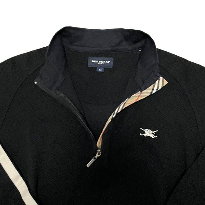 BURBERRY GOLF バーバリーゴルフ 長袖ウエア　ジップアップ　メッシュ