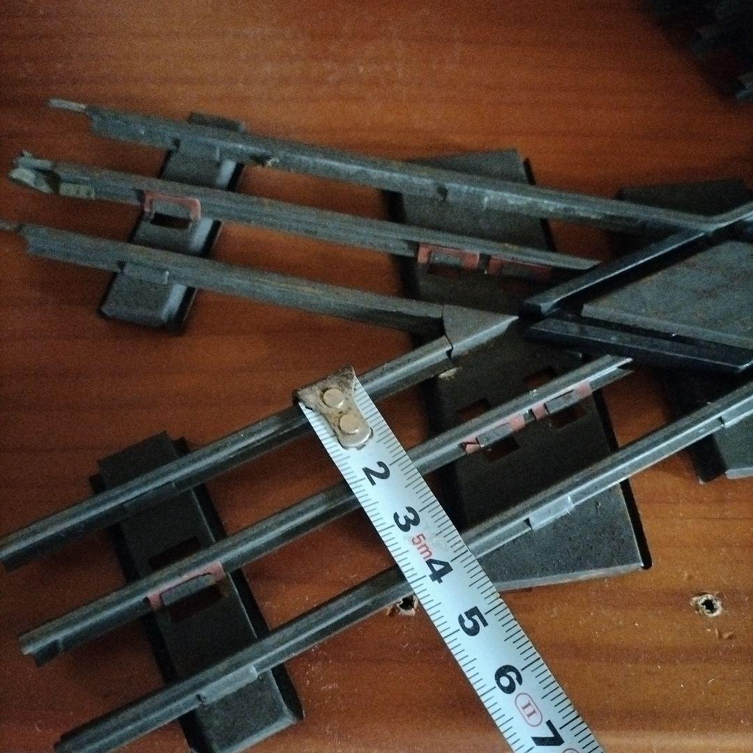 KTM EB5828 3線式Oゲージレトロ鉄道模型 緑色と白色 制御盤付き