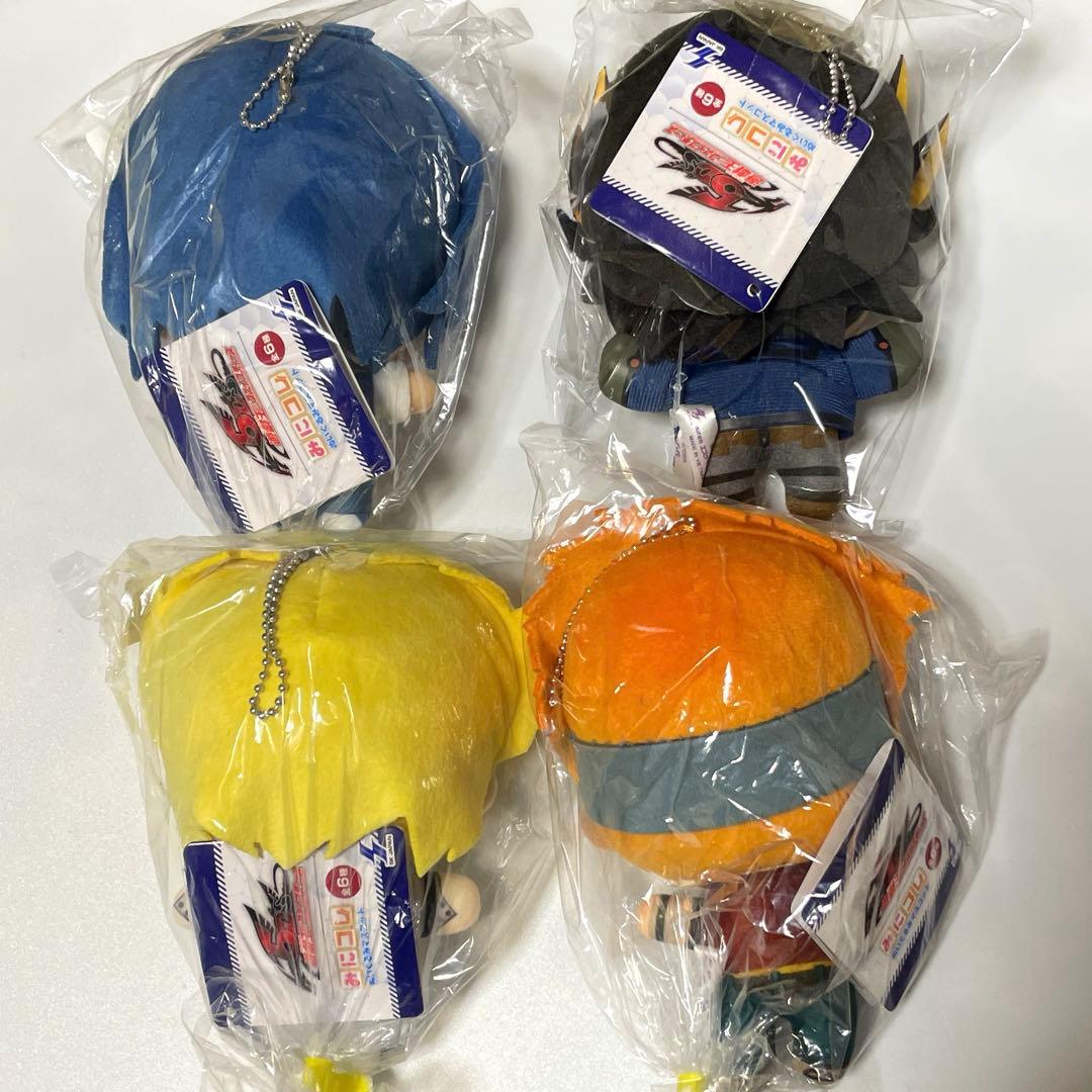 遊戯王5D's みにコレぬいぐるみマスコット 4点