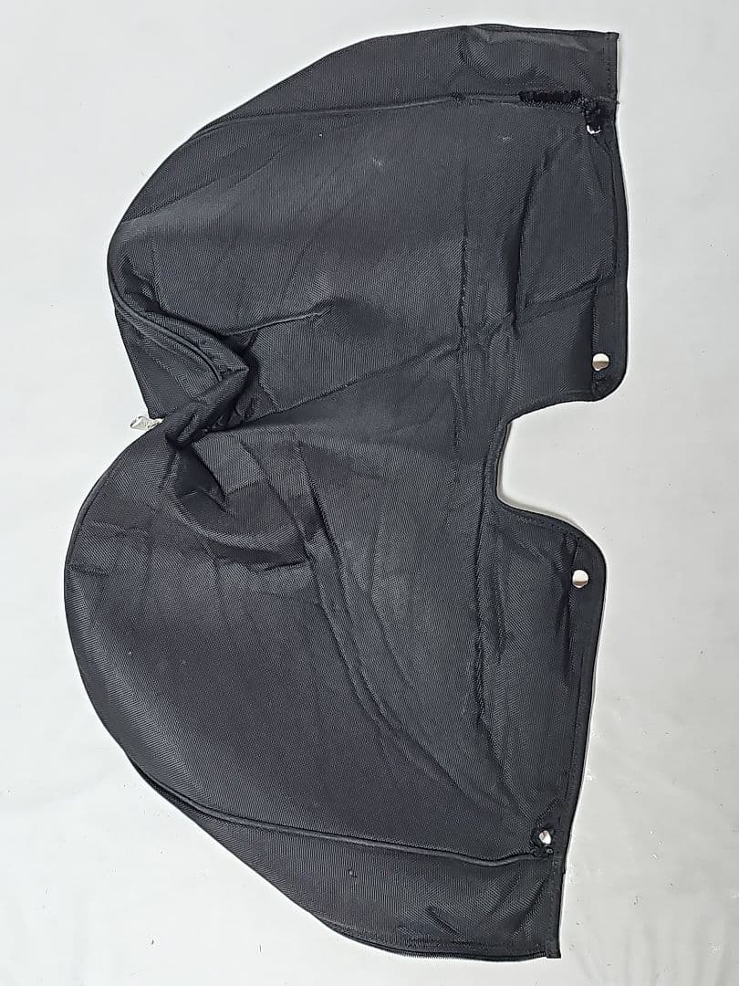 JONES　ジョーンズ　キャディバッグ　ブラック　ホワイト　フード難あり