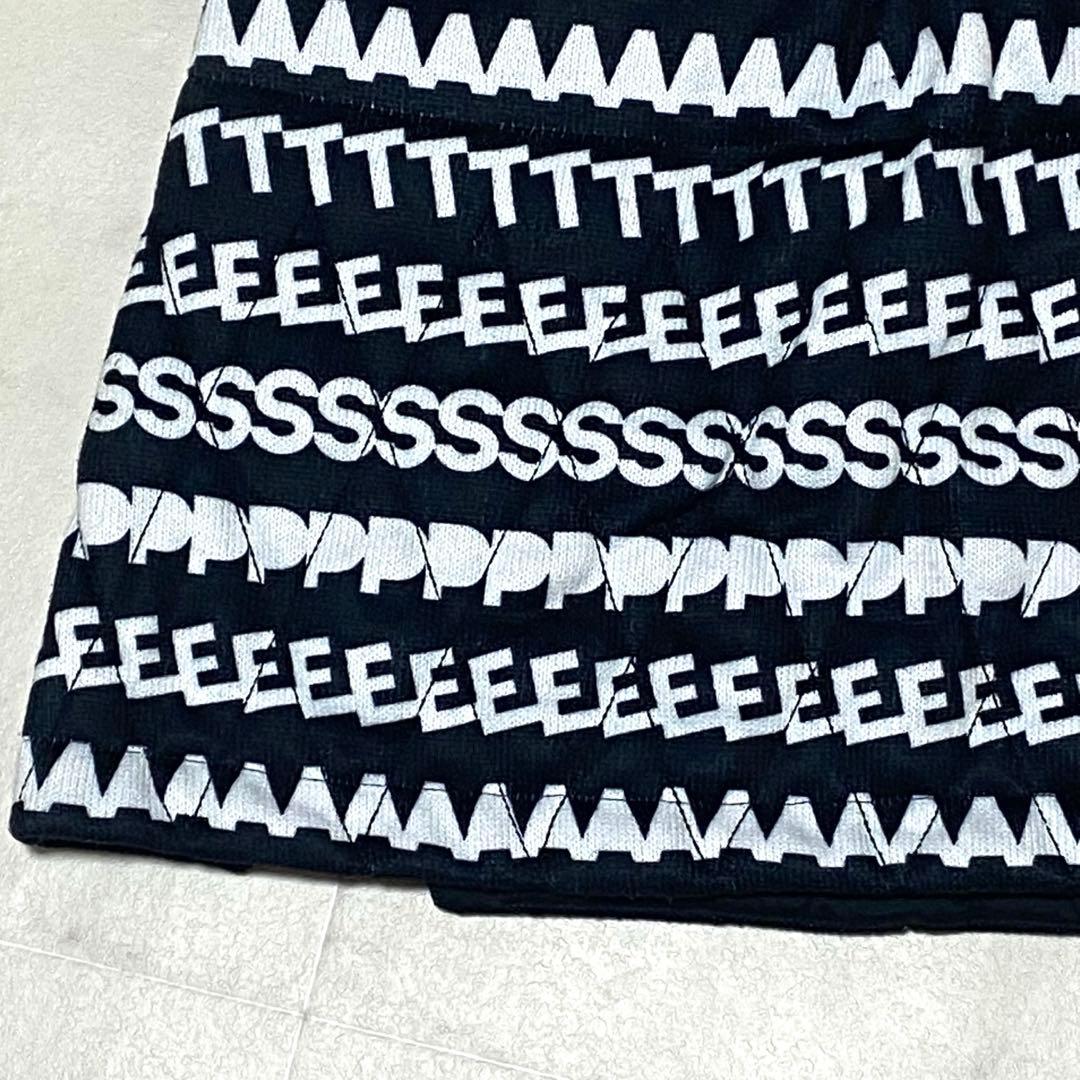 美品PEARLY GATES パーリーゲイツ 中綿スカート 総柄 ネイビー00