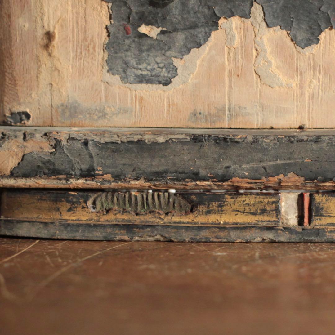 古い 厨子 天正16年 1588年 穴山梅雪祀 古美術 古道具 アンティーク