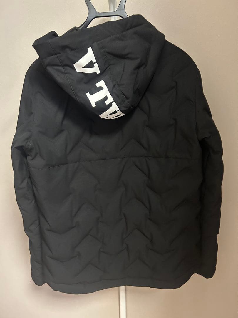 【価格変更】V TWELVE LUX 防寒ブラックダウン【色褪せ、汚れ毛玉無し】
