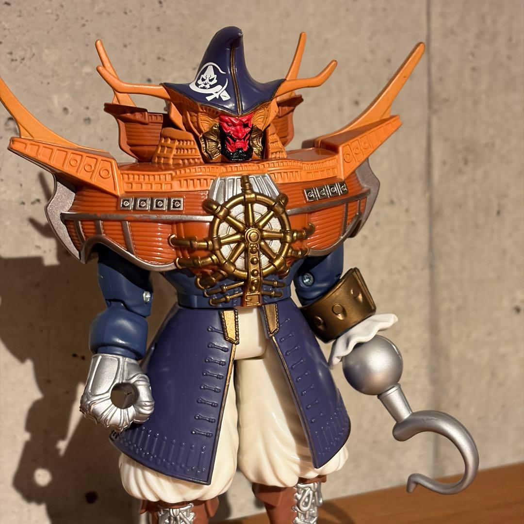 パワーレンジャー ロストギャラクシー ゼイハブ船長 ギンガマン　フィギュア