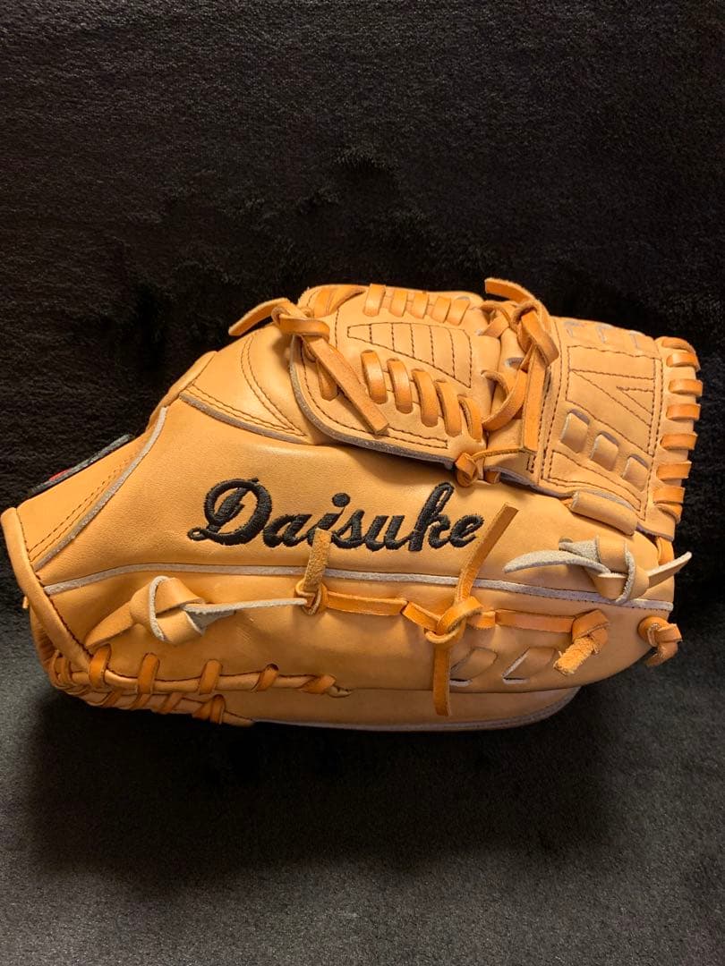 【希少】松坂大輔モデル/サイン入り/信義作/MIZUNO /ビッグM