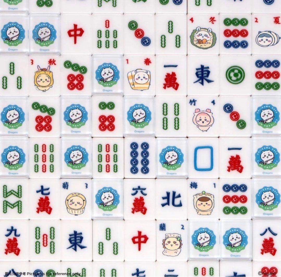 新品 ちいかわ 香港 ちいかわ飲茶 麻雀 麻雀マット セット 会場完売 海外限定