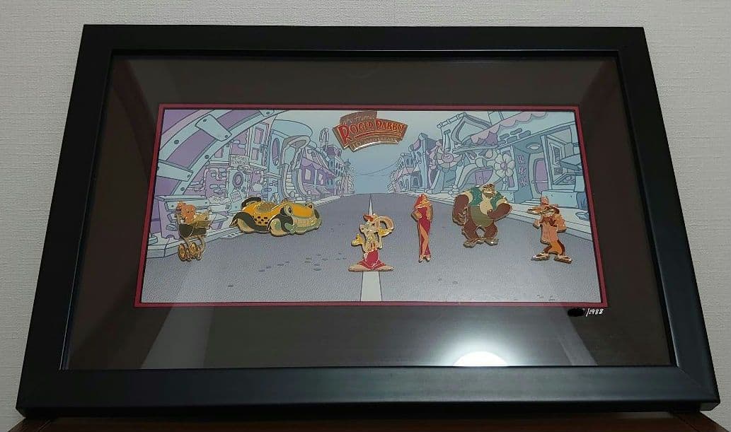 ロジャーラビット ピンバッジ 10周年 限定品 ディズニー