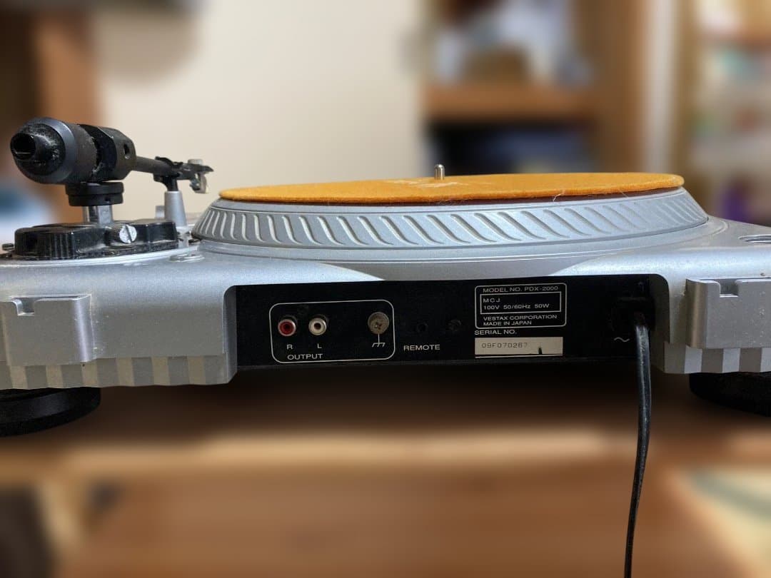 Vestax PDX-2000 ターンテーブル