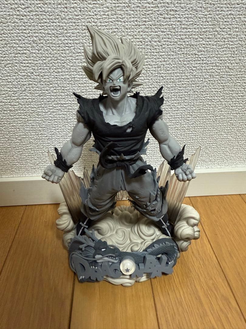 SUPER MASTER STARS DIORAMA 悟空 04 D賞　モノクロ