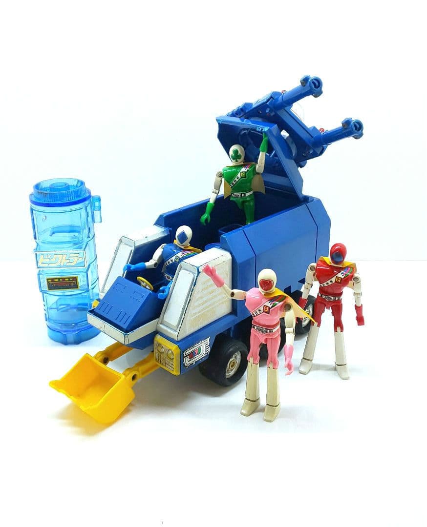 ❣️ポピー◎ビクトラー♠ジャッカー電撃隊✨昭和/特撮/当時物/ミクロマン