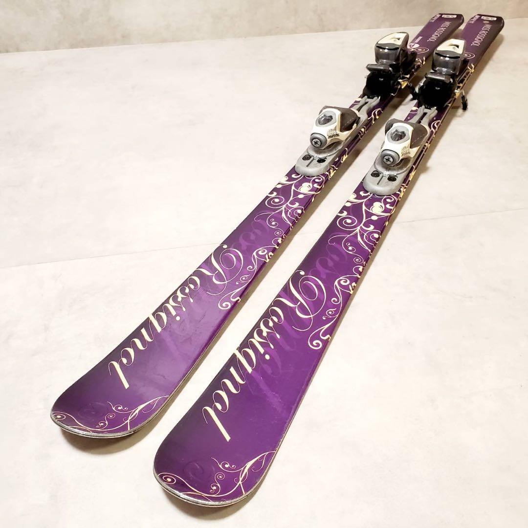 【スキー4点セット】ROSSIGNOL 154cm SALOMON 23cm