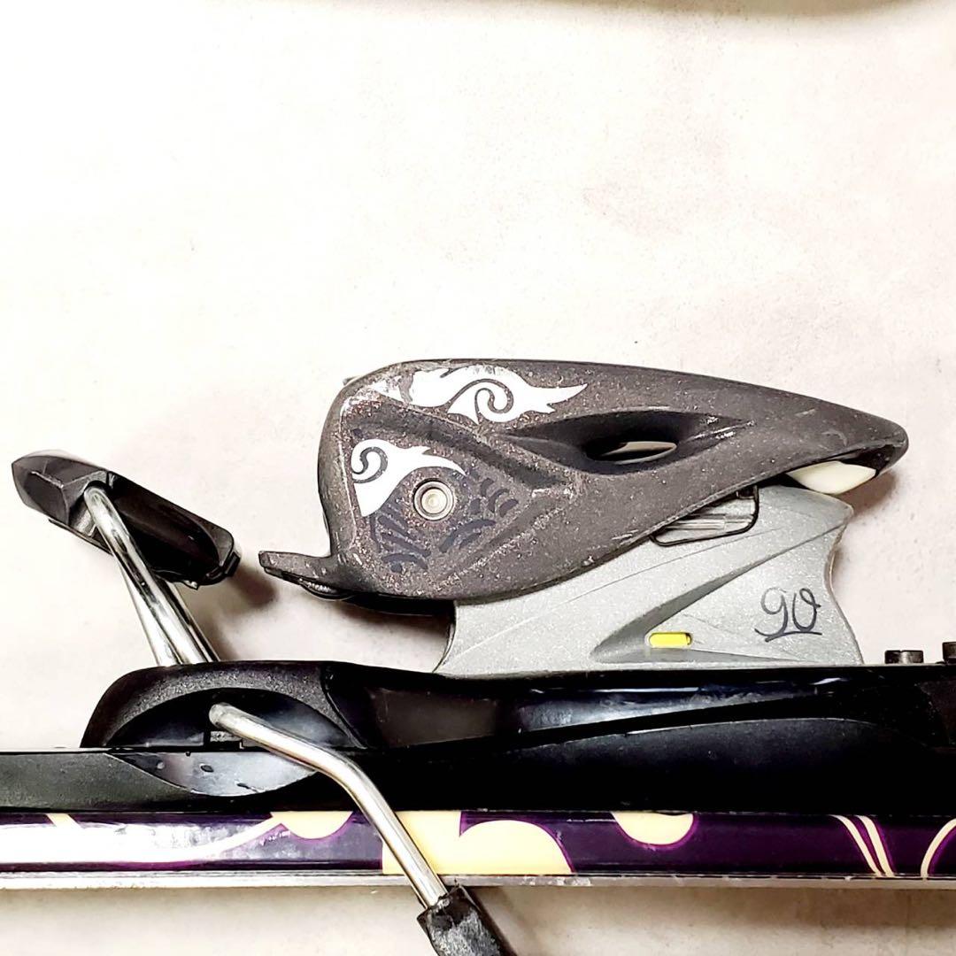 【スキー4点セット】ROSSIGNOL 154cm SALOMON 23cm