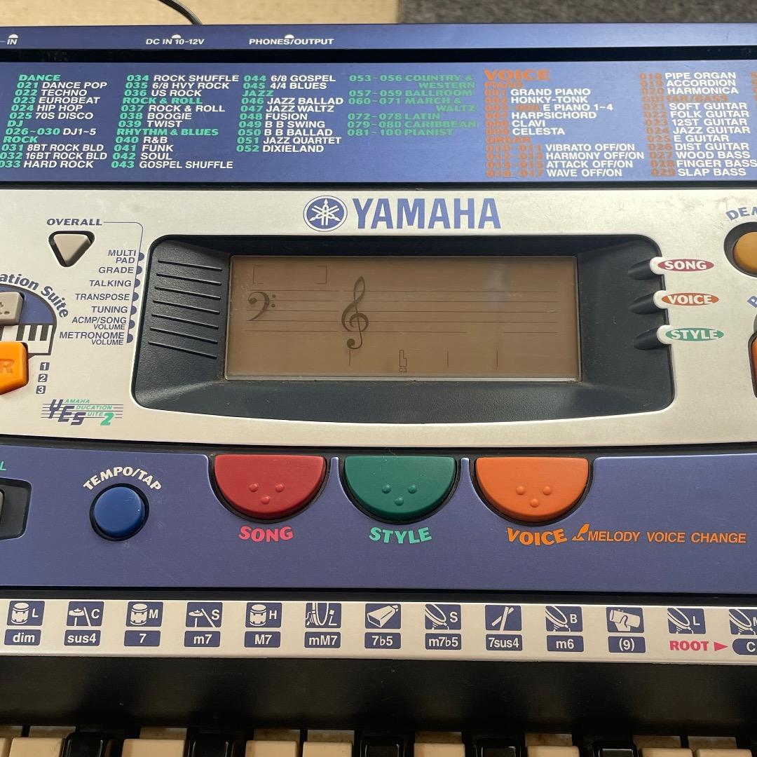 YAMAHA PSR-260 61鍵盤 MIDIキーボード 電子ピアノ 動作品