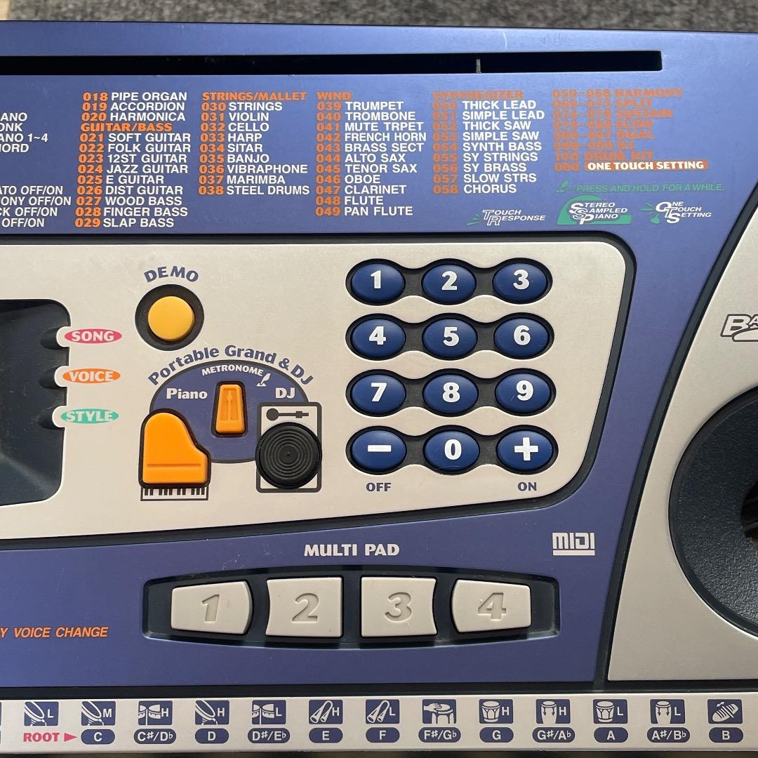 YAMAHA PSR-260 61鍵盤 MIDIキーボード 電子ピアノ 動作品