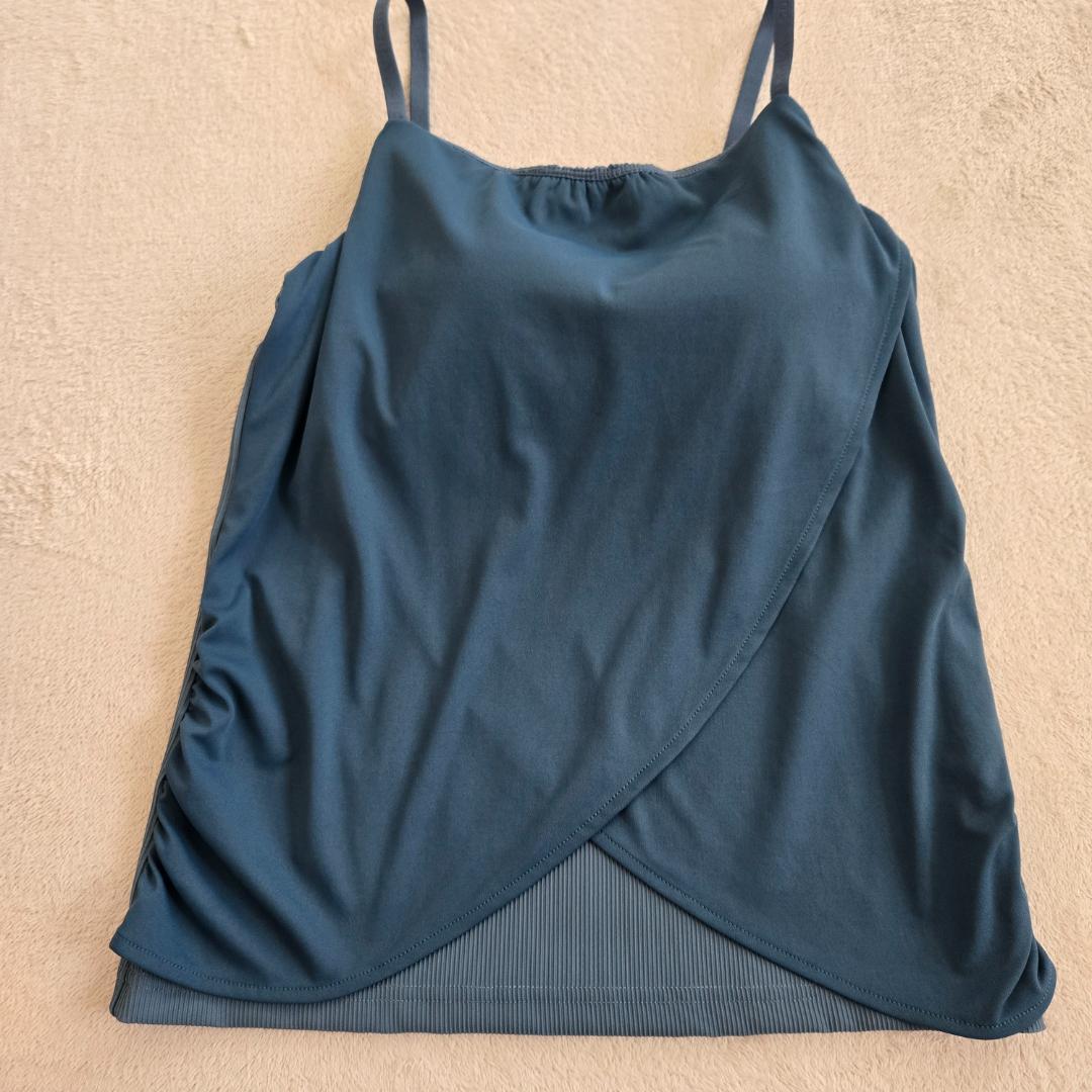 【SUKALA】リブドレープキャミソール　Sサイズ