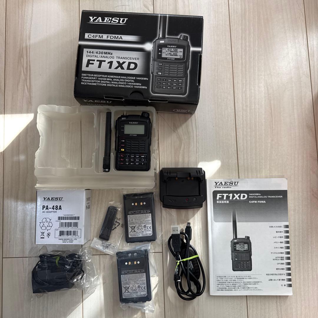 YAESU FT1XD トランシーバー 144/430MHz