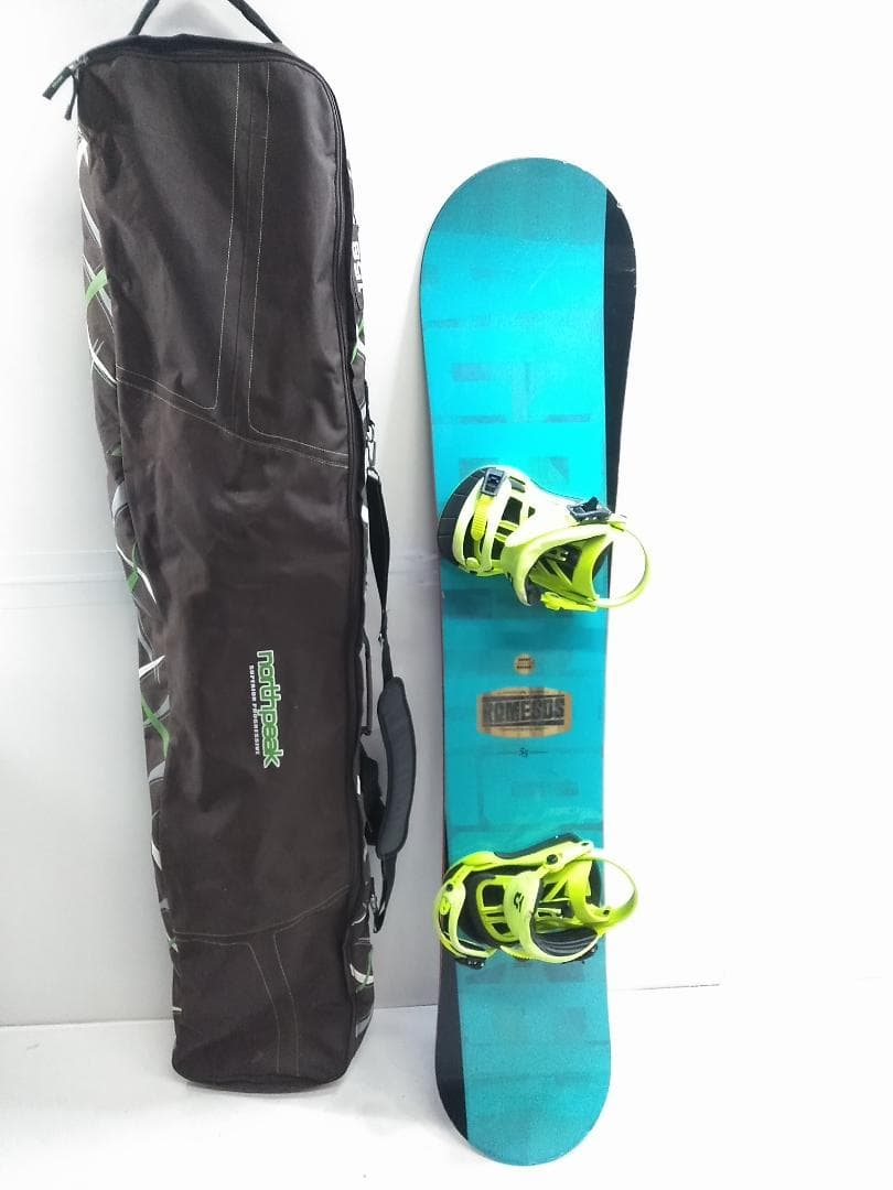 ROMESDS AGENT155 + ユニオン S/Mサイズ スノーボード ◇