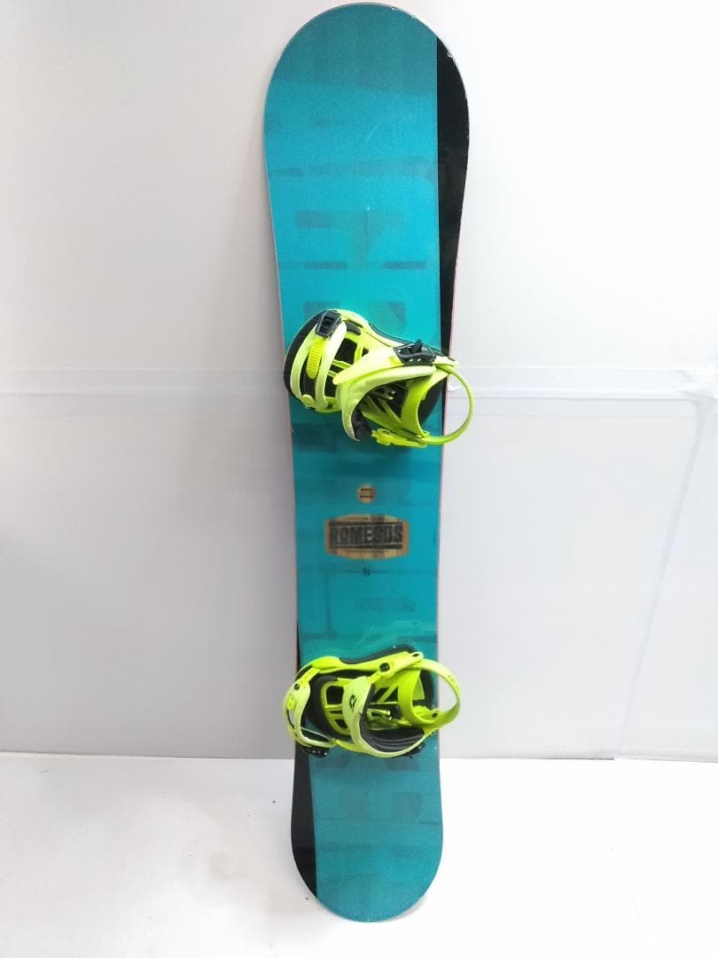 ROMESDS AGENT155 + ユニオン S/Mサイズ スノーボード ◇